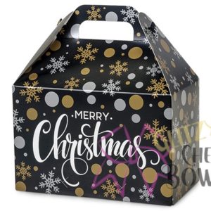 SILVER/GOLD/BLACK MERRY CHRISTMAS MYSTERY BOX