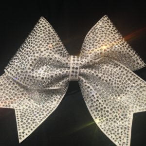 Fully Encrusted Rhinestone Bow