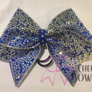 Enchanted fully encrusted 2 color stone bow