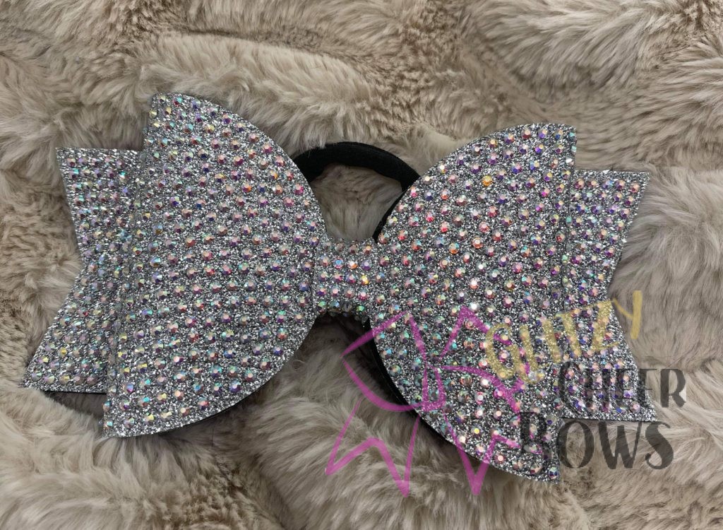 FULLY ENCRUSTED DOLLY – Glitzy Cheers Bows